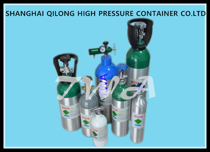 SRGT - cilindro de gás de alumínio L da pressão de WT4 8LHigh cilindro de gás da segurança para o uso médico